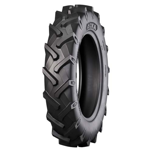7.50-16 Farm Tractor Tire + Tube – 8 Ply OZKA KNK-50 R1 Tread (One Tire Only)