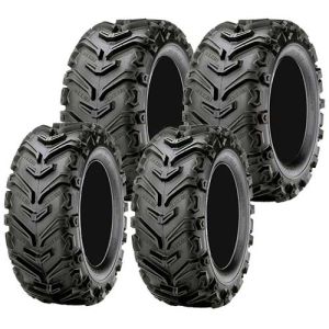 Set Of 4 SunF Powe.I ATV UTV All-teain Ties 25x8-12 Font