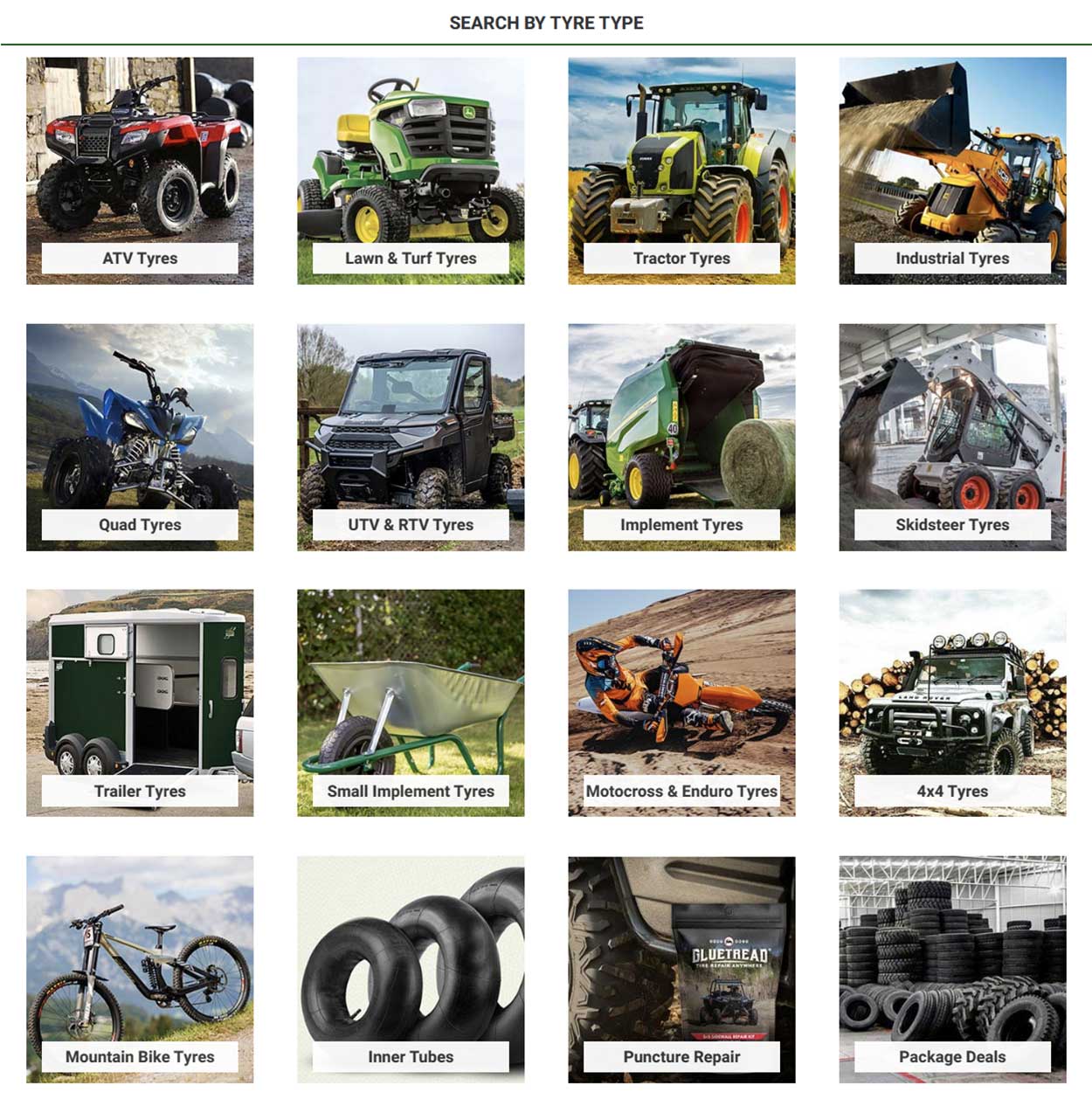 Search by Type-Terrain Tyres